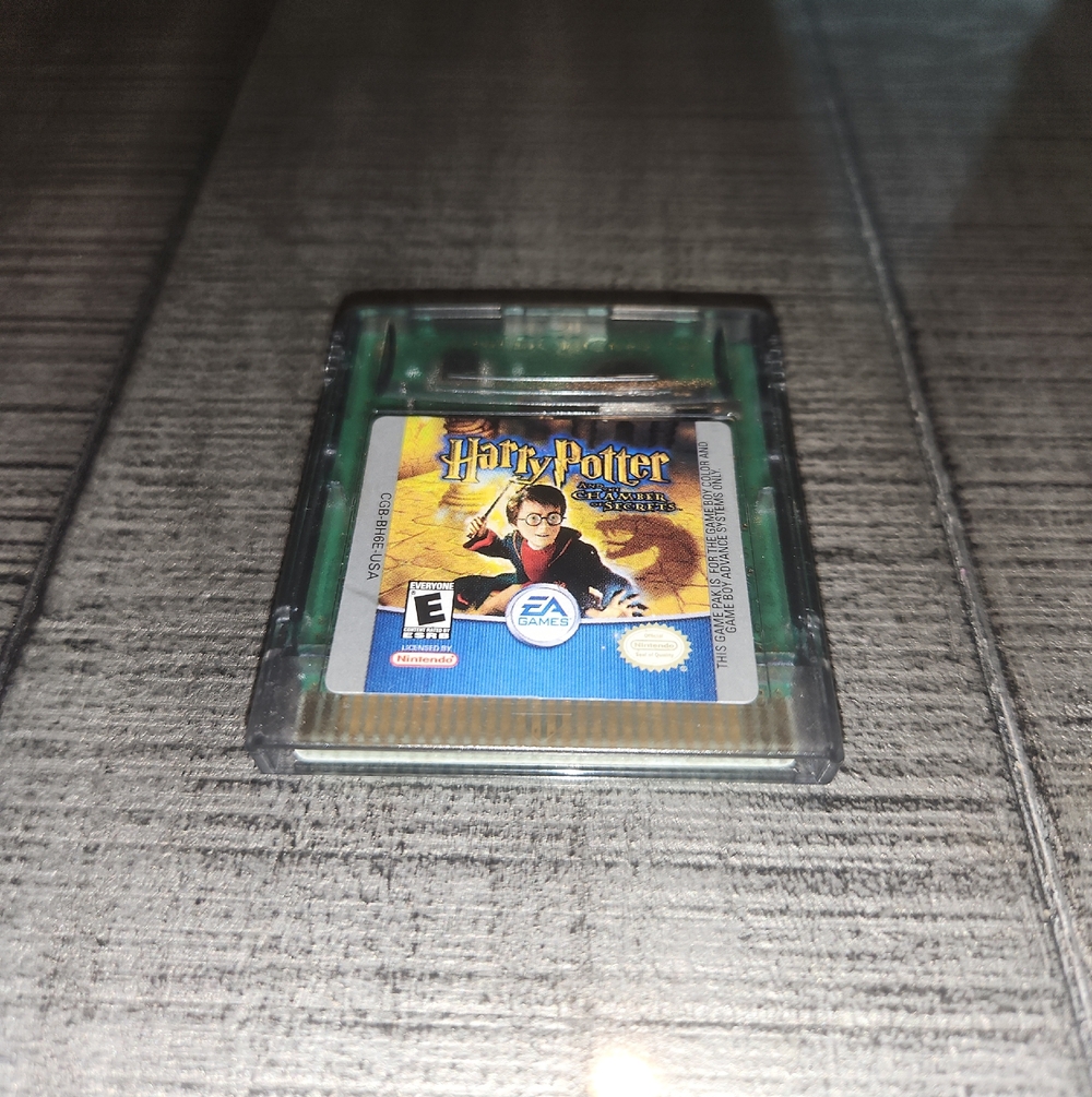 Harry Potter Game Boy Color Cartridge - HP & The Chamber Of Secrets